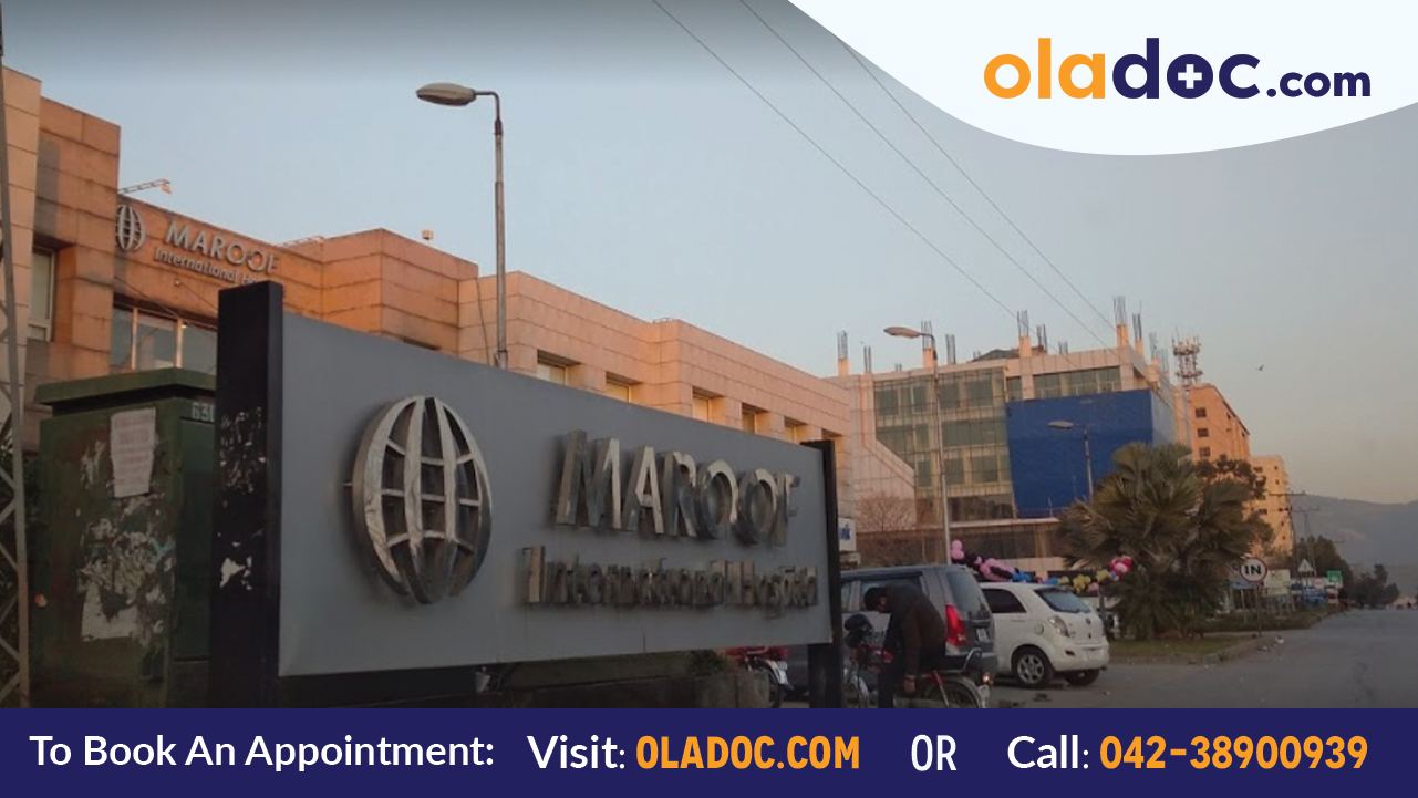 Main Entrance of Maroof International Hospital Islamabad